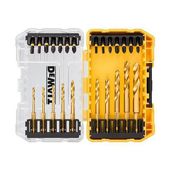 Набір сверл и насадок  (24 шт.)  DeWALT DT70748T