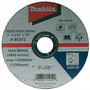 Отрезной диск по металлу Makita 230х2.5 30R A-85335