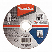 Отрезной диск по металлу (с повышенным ресурсом) Makita 125х1.6 A46U B-35134