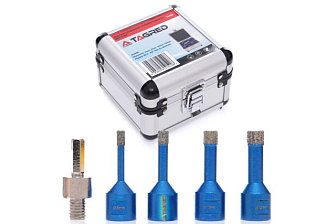 Набір алмазних коронок для бетону TAGRED TA4088